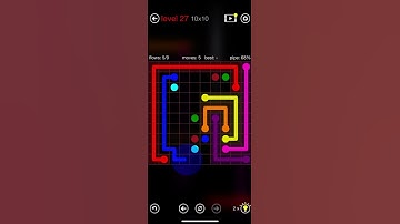 Flow Free - Manias - 10x10 Mania - Level 27