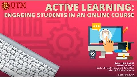 FREE@FSSH: Active Learning: Engaging Students in an Online Course