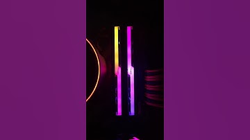 G.Skill 16GB 3200BUS RGB RAM || Default Rainbow Effect || 4K UHD 🎥