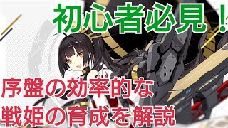 【ブルーオース】初心者必見！序盤の効率的な戦姫の育成解説