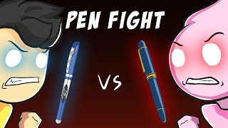 PEN FIGHT Ft. PUFF TALKS @PuffTalks  | ANIMATION STORY | RG BUCKET LIST screenshot 1