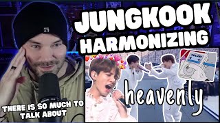 Metal Vocalist First Time Reaction - Jungkook Harmonizing With Other Members Heaven Rapline Jk