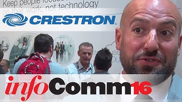 InfoComm 2016 | Crestron Fusion Cloud & PinPoint App for global AV deployments | AVTV On Demand