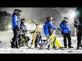 Skibike sledgehammer 53 night ride radeevo 1 platak with insta360 one x3