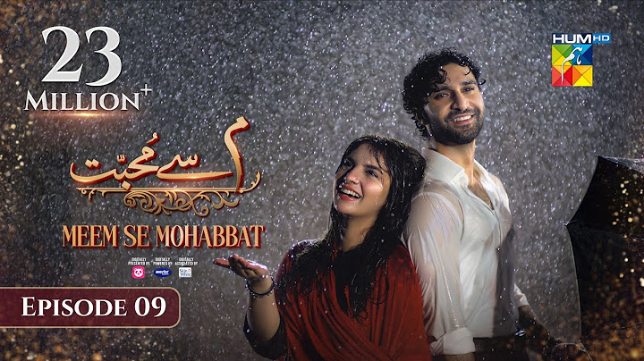 Meem Se Mohabbat - Episode 09 [CC] 15th Jan 2025 - Sponsors By foodpanda, Master Paints, Skin White