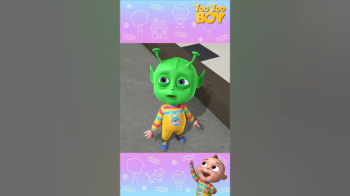 Too Too Boy - Alien Mask | Animation Shorts For Children |Cartoons For Kids#youtubeshorts #tootooboy