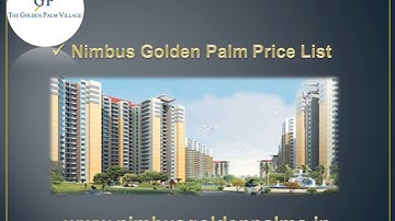Nimbus Golden palm Studio Apartments