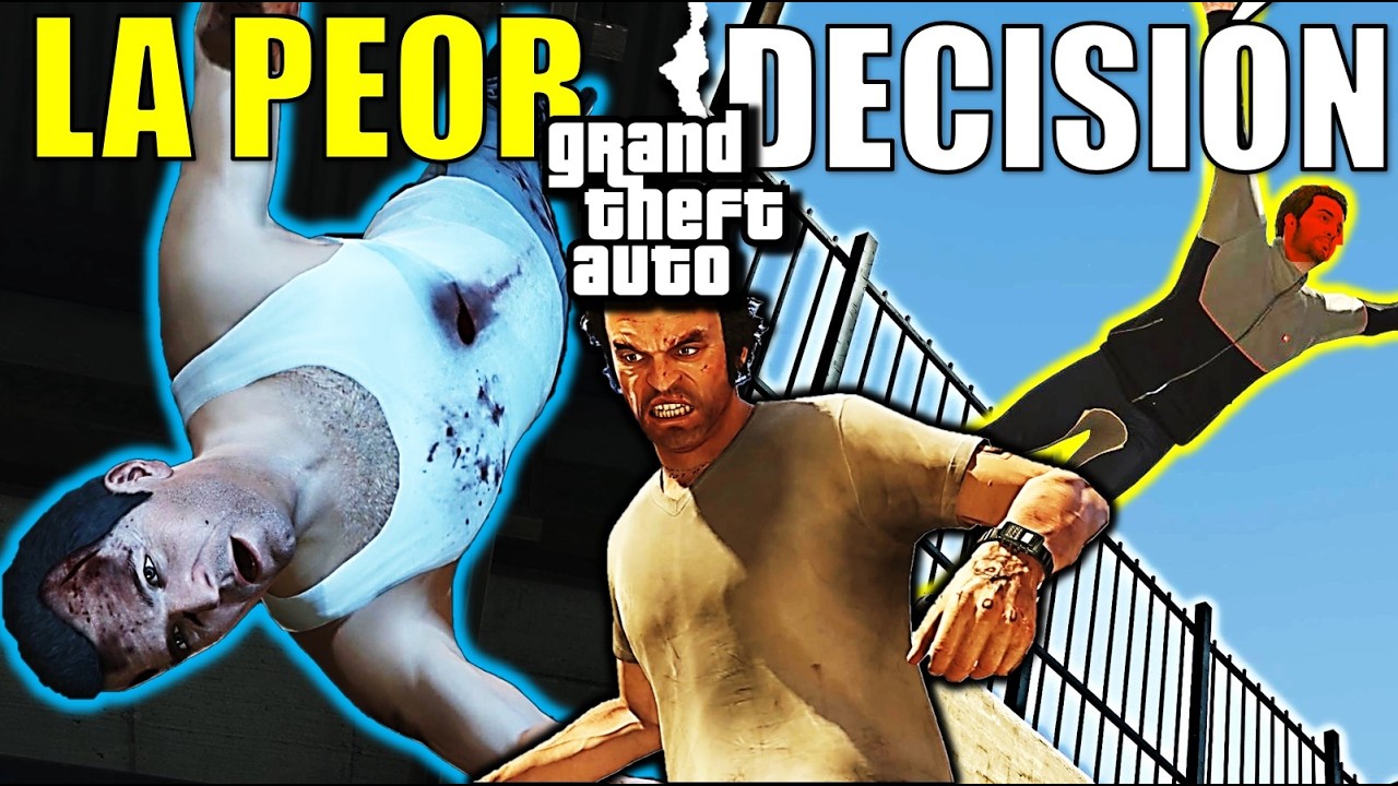 LAS PEORES DECISIONES DE LA SAGA GTA