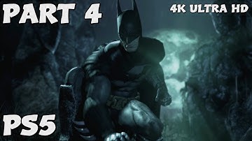 Batman Return to Arkham Asylum PS5 4K Walkthrough Gameplay PART 4 No Commentary