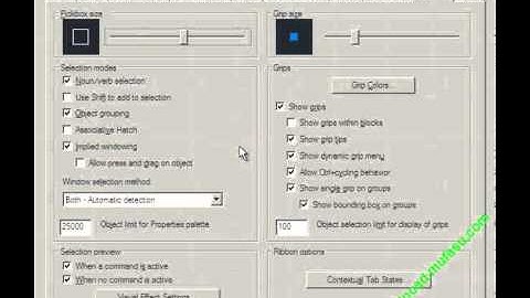 Change AutoCAD Cursor Pickbox