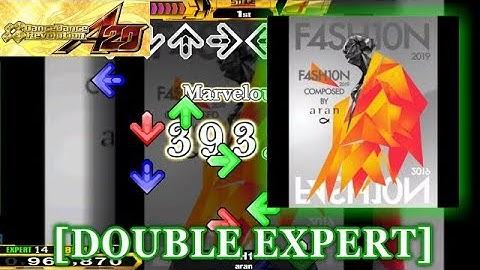 【DDR A20】 F4SH10N [DOUBLE EXPERT] 譜面確認＋クラップ
