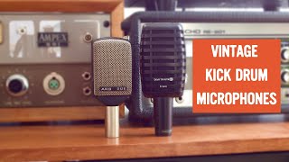 Vintage Kick Drum Microphones Sound The Best