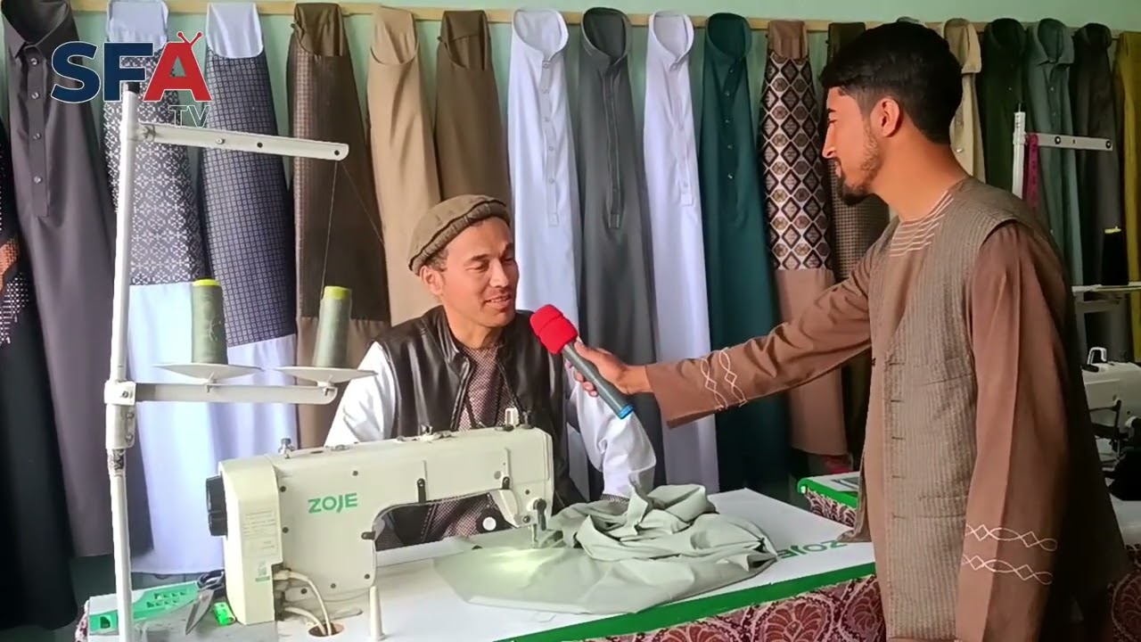 در این کارگاه خیاطی که ازطرف یک جوان الماری راه اندازی شده است تقریبا ۸ الی ۹ نفر امرار معاشرت...