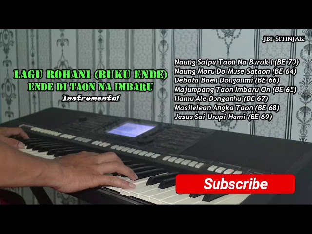 7 Instrumental Menyambut Tahun Baru Buku Ende/Buku Nyanyian | JBP Sitinjak class=