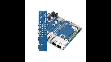 Spotpear Raspberry Pi Compute Module 4 CM4 WIFI6 Dual Ethernet Base io Board On-board M.2 E KEY port