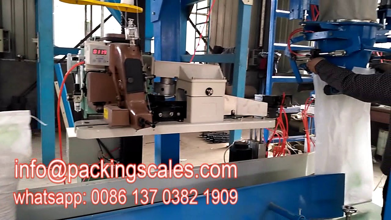 Fertilizer Urea Bag Filling Machine 50kg Fertilizer Urea bagging ...