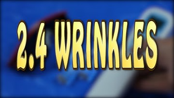 2.4 WRINKLES. Symptoms of wrinkles. Diagnosis of wrinkles.