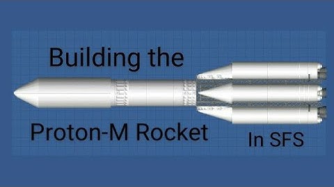 How to build the Russian/Soviet Proton-M Rocket in Spaceflight Simulator, no DLC