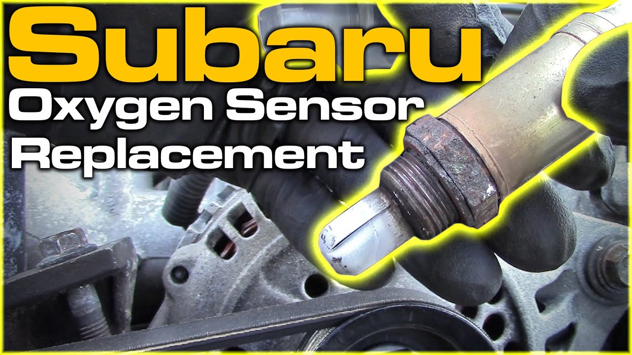 How To Replace Both O2 Sensors On A Subaru - YouTube