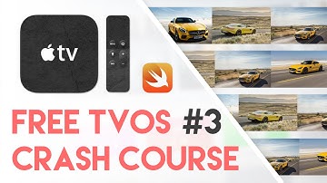 Free tvOS Swift Crash Course #3 - Mini Image Gallery (Free Apple TV Tutorial Crash Course)
