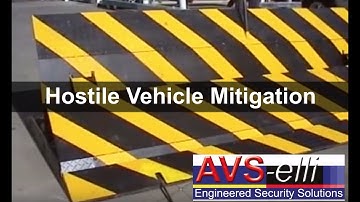 Hostile Vehicle Mitigation Barriers by AVS-elli