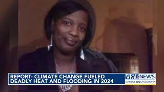 Climate change fueled deadly heat and flooding in 2024, report shows