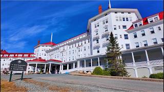 Most Famous Hotel in New England - Mount Washington Hotel Resort Walking Tour