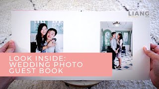 Look Inside: Our Artifact Uprising Wedding Guest Book (Layflat Photo Album)