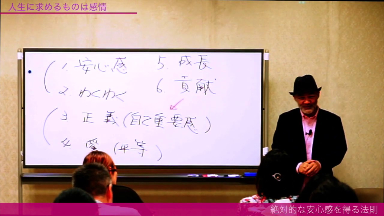 絶対的な安心感を得る法則【前編】
