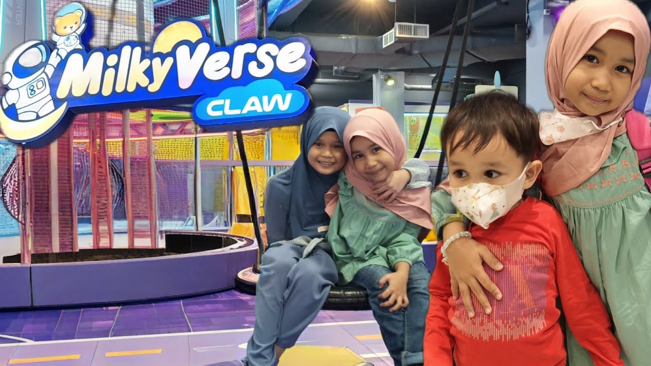 ADEK KENZIE LAGI SAKIT, TAPI TETAP SEMANGAT BERMAIN DAN MELOMPAT!! 