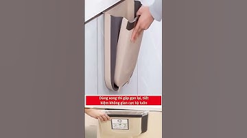 Thùng Rác Gấp Gọn Thông Minh