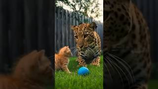 Cheetah Attacks Kitten Until Mom Cat Fights Back Realistic Hd Security Footage