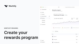 Create your rewards program