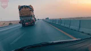 M-9 Motorway Pakistan Review | Hyderabad to Karachi | National Highway | Pakistan Motorways | Urdu