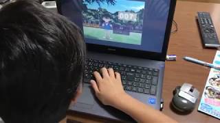 名探偵コナン 特打ヒーローズ 小学5年生に練習させた結果。小学生パソコン教育。リフティングゲーム。