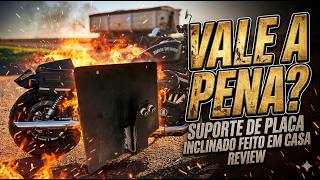 IRON 883 - Suporte de Placa Inclinado: Vale a pena? (Review)