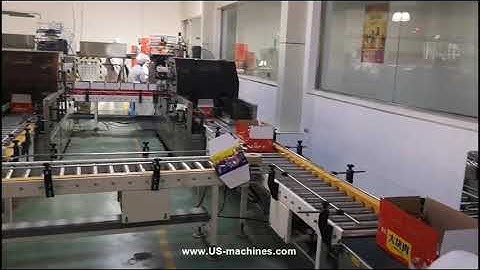 Automatic ham sausage stick tube horizontal labeling machine horizontal label applicator