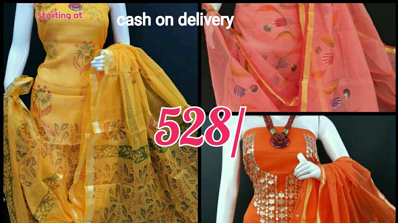 Cash on delivery available Kota cotton dress