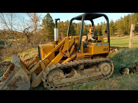 JD 450 Ether Cold Start Fix  old tractor