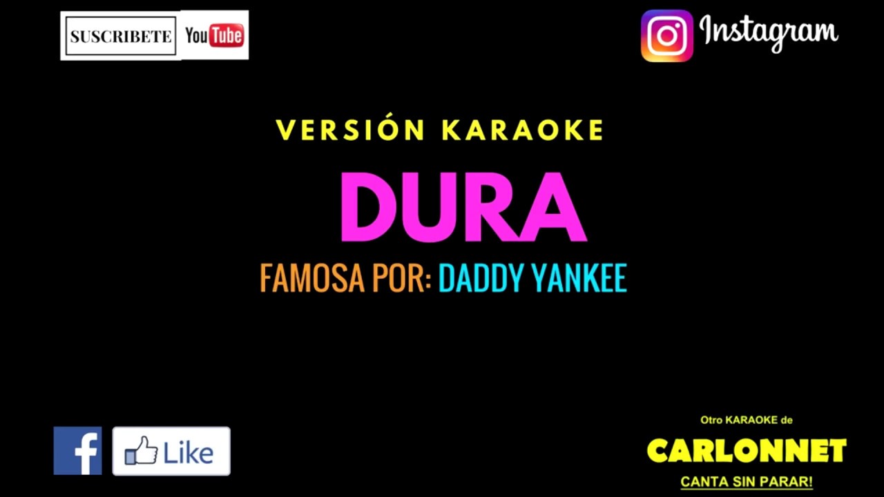 Петь караоке матушка. Daddy Yankee dura. Dura Daddy Yankee перевод. Видео караоке. Пап деди караоке.