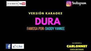 Dura - Daddy Yankee (Karaoke)