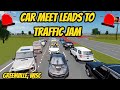 Greenville wisc roblox l car meet up turns to traffic jam rp