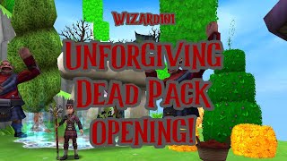 Wizard101 Unforgiving Dead Pack Opening 60k Crowns!