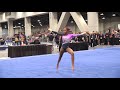 JRA  Rhyley Pitts, World Class | L10 Floor, 2018 JO Nationals