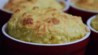 Receita De Suflê De Batata E Parmesão Super Fácil