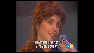 Laura Branigan - Gloria, Interview [cc], Shattered Glass and Over Love - A Tope (1987)