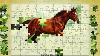 puzzle #4987 gameplay || HD New amazing horse jigsaw puzzles game video  screenshot 4
