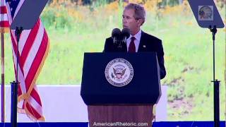 George W. Bush - Dedication of the United Flight 93 National Memorial