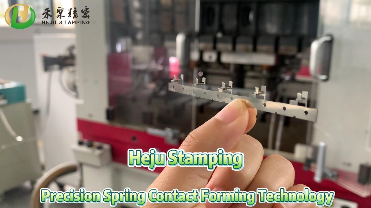 Threaded Spring Contacts Installation Electrical Spring Contacts Manufacturer | Progressive Dies Metal ...