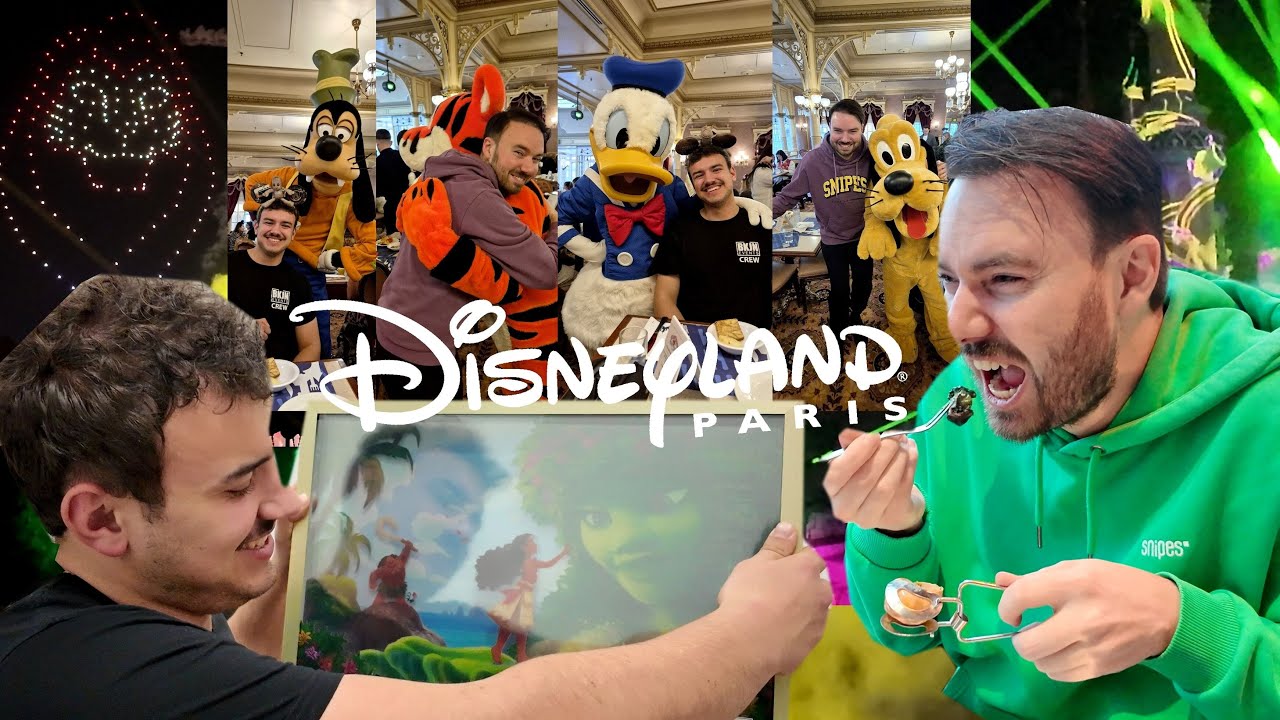 DISNEYLAND PARIS VLOG - LARS KOOPT MOANA-SCHILDERIJ €300 | SLAKKEN BIJ ROSALIE! | ETEN MET POPPETSJ!